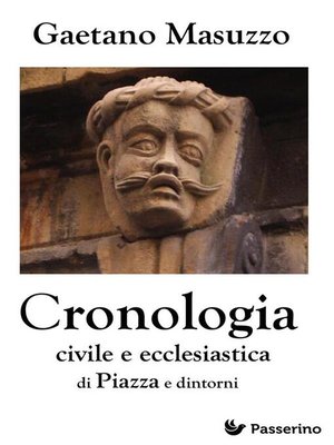 cover image of Cronologia civile e ecclesiastica di Piazza e dintorni